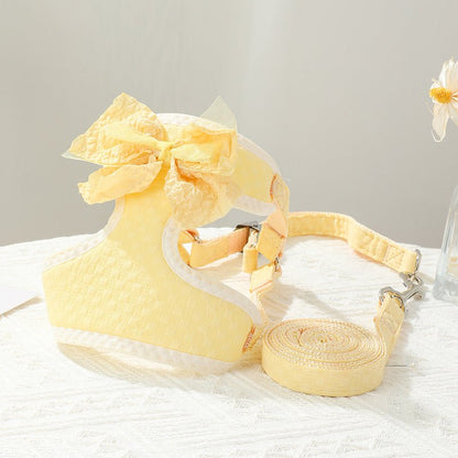 Spring Pastel Ribbon Harness - PawPlaza