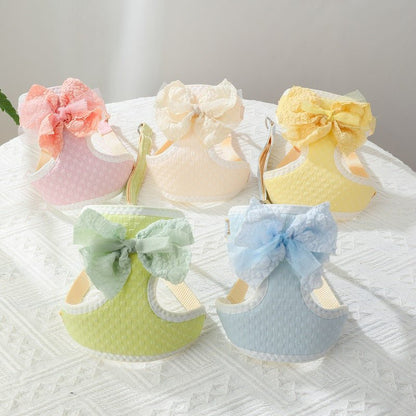 Spring Pastel Ribbon Harness - PawPlaza