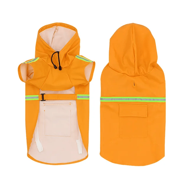 Spring Summer Reflective Raincoat - PawPlaza