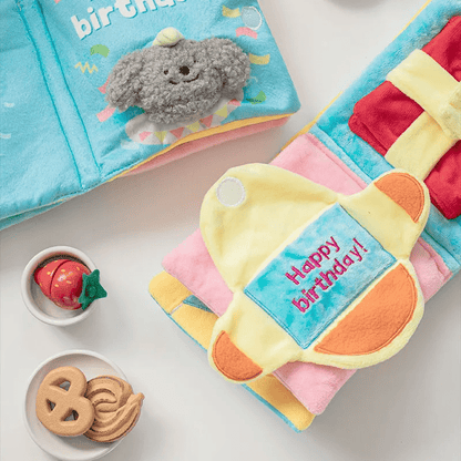 Squeaky Snuffle Snack Book - PawPlaza