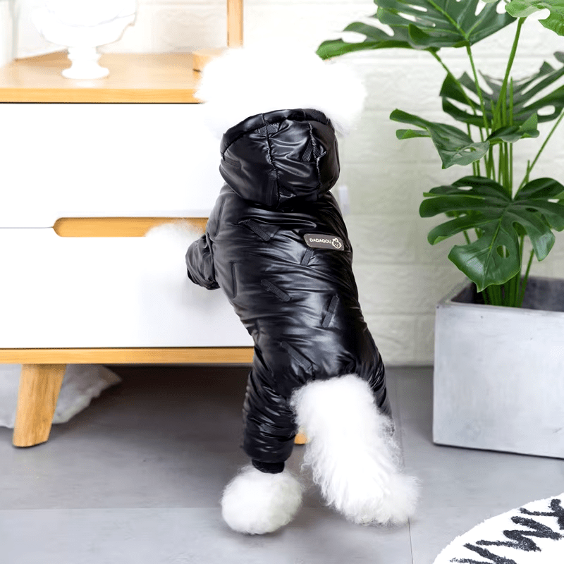 Stardust Full - Body Cotton Puffer Jacket - PawPlaza