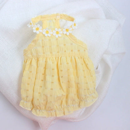 Summer Daisy Dress - PawPlaza