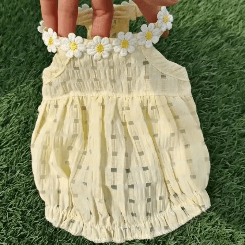 Summer Daisy Dress - PawPlaza