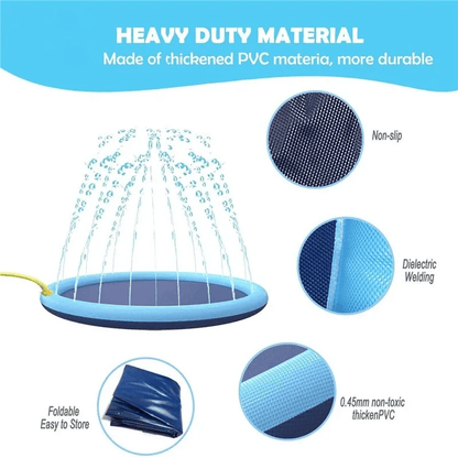 Summer Dog Pool Fountain - PawPlaza