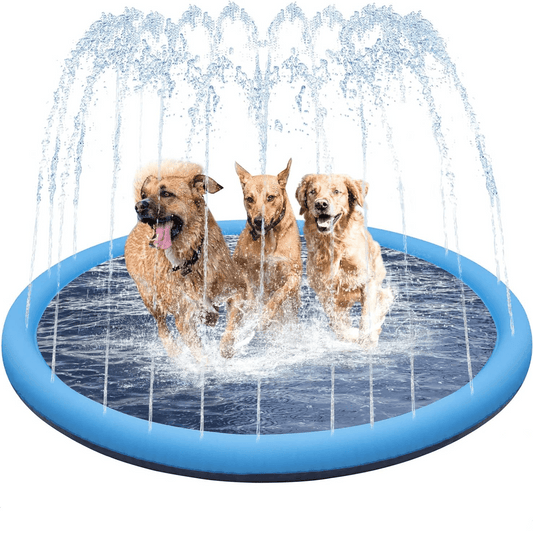 Summer Dog Pool Fountain - PawPlaza
