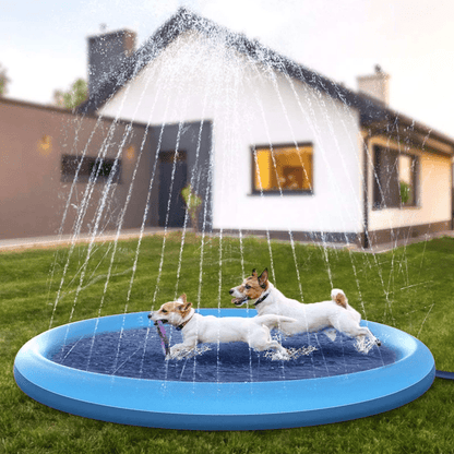 Summer Dog Pool Fountain - PawPlaza