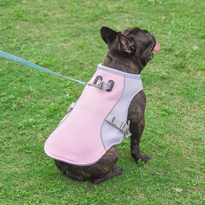 Summer Water Cooling Harness Vest - PawPlaza