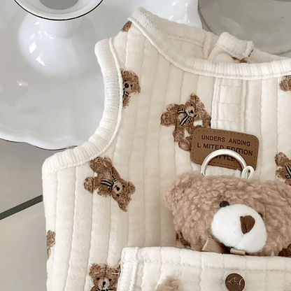 Teddy Bear Harness Vest - PawPlaza