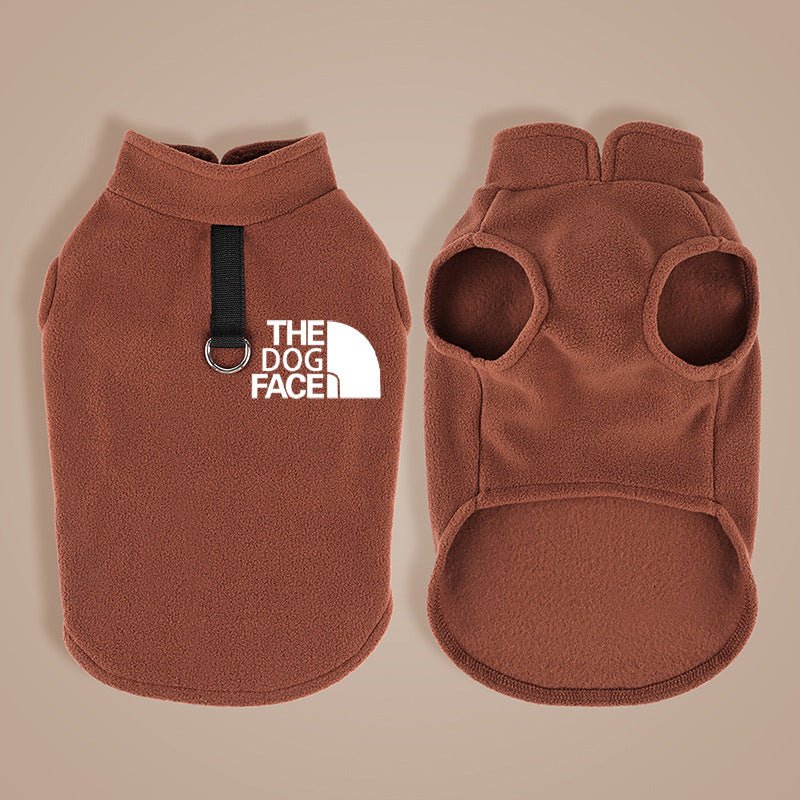 The Dog Face Fleece Vest - PawPlaza