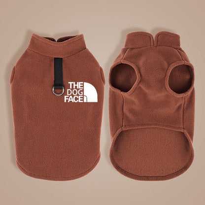 The Dog Face Fleece Vest - PawPlaza