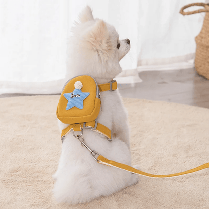 Tiny Star Backpack Harness - PawPlaza