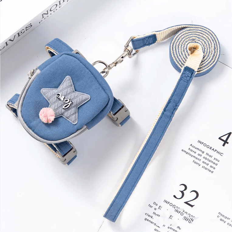 Tiny Star Backpack Harness - PawPlaza