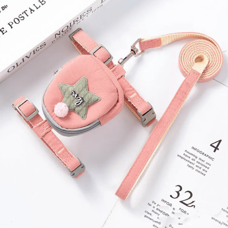 Tiny Star Backpack Harness - PawPlaza