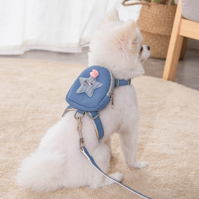 Tiny Star Backpack Harness - PawPlaza