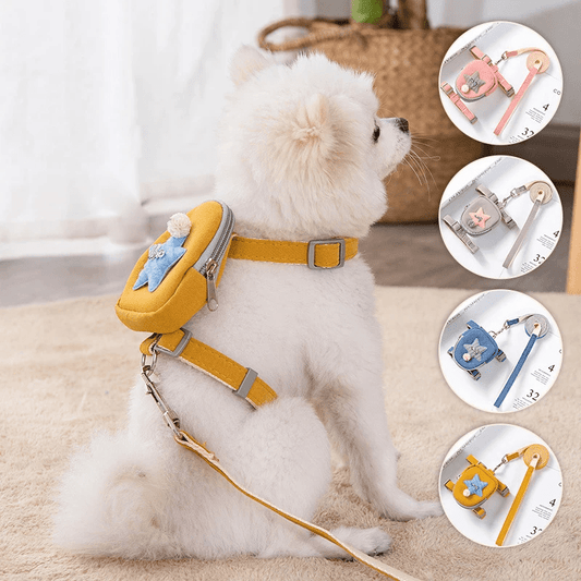 Tiny Star Backpack Harness - PawPlaza