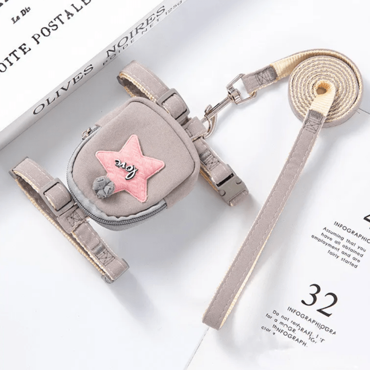 Tiny Star Backpack Harness - PawPlaza