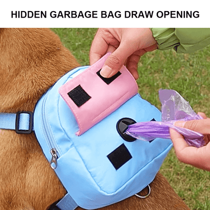 Travel Backpack with Poop Bag Storage - PawPlaza