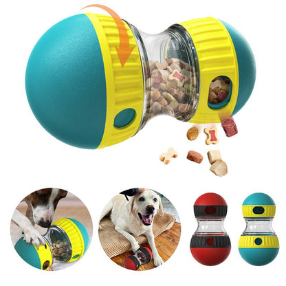 Tumbler Leaky Treat Puzzle Toy - PawPlaza