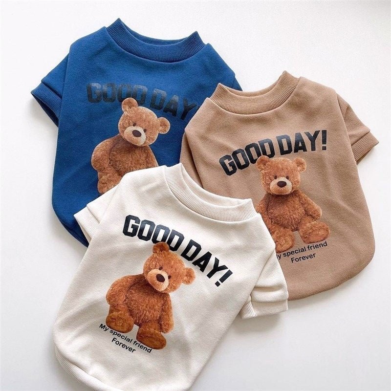 Vintage Teddy Bear Sweatshirt - PawPlaza