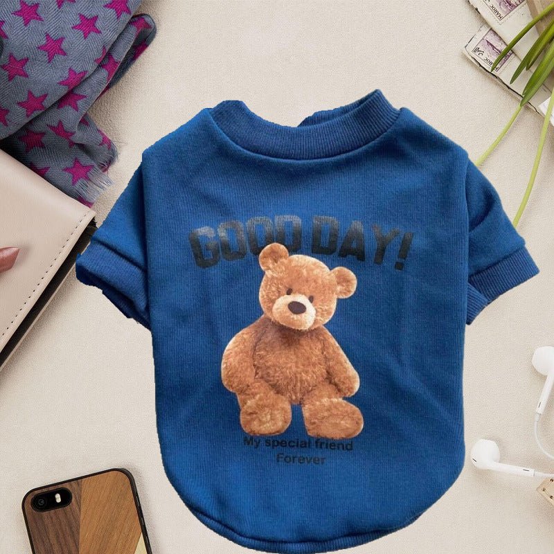 Vintage Teddy Bear Sweatshirt - PawPlaza