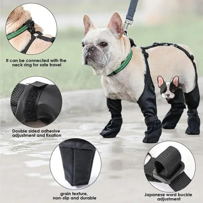 Waterproof Dog Harness Boots - PawPlaza