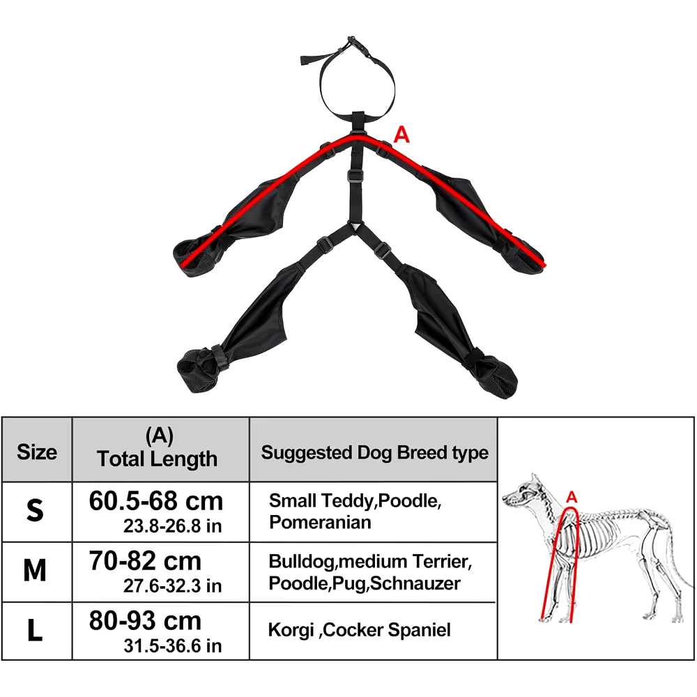 Waterproof Dog Harness Boots - PawPlaza