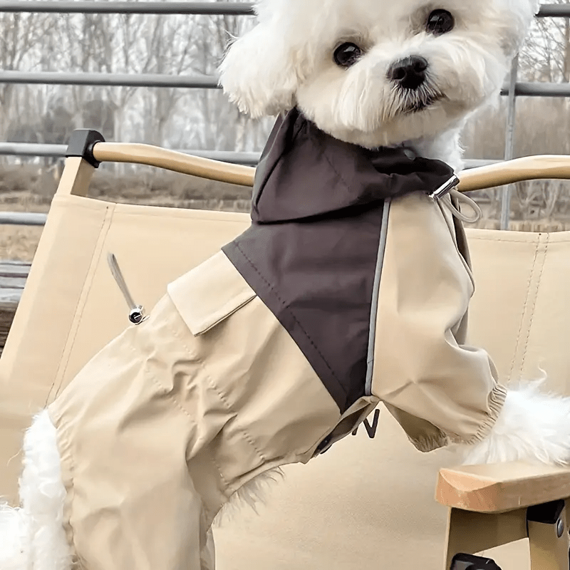 WeatherShield Pet Raincoat Windbreaker - PawPlaza