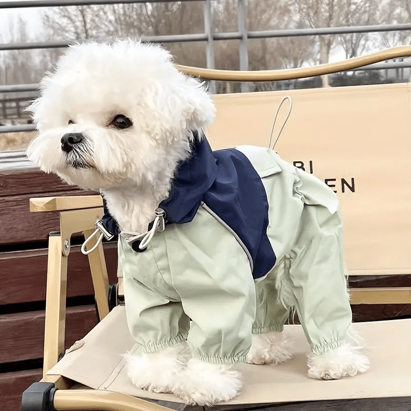 WeatherShield Pet Raincoat Windbreaker - PawPlaza