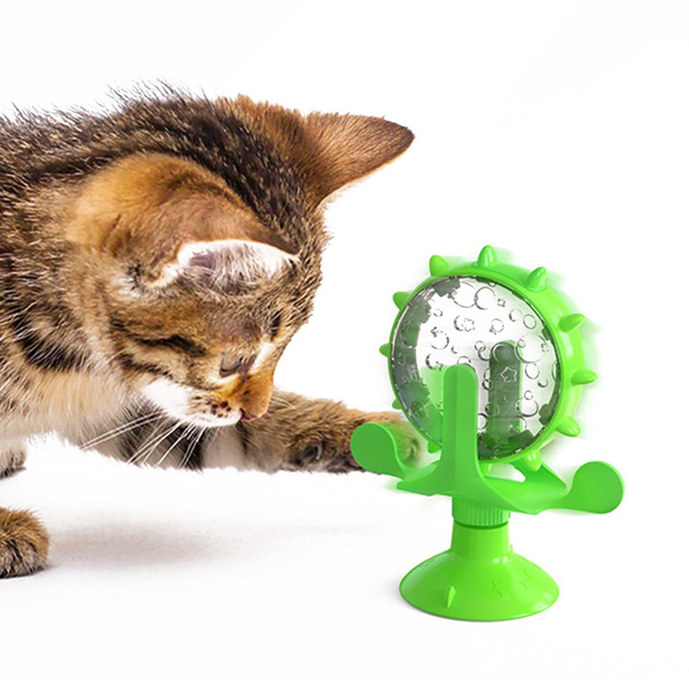 Windmill Treat Dispenser Toy - PawPlaza