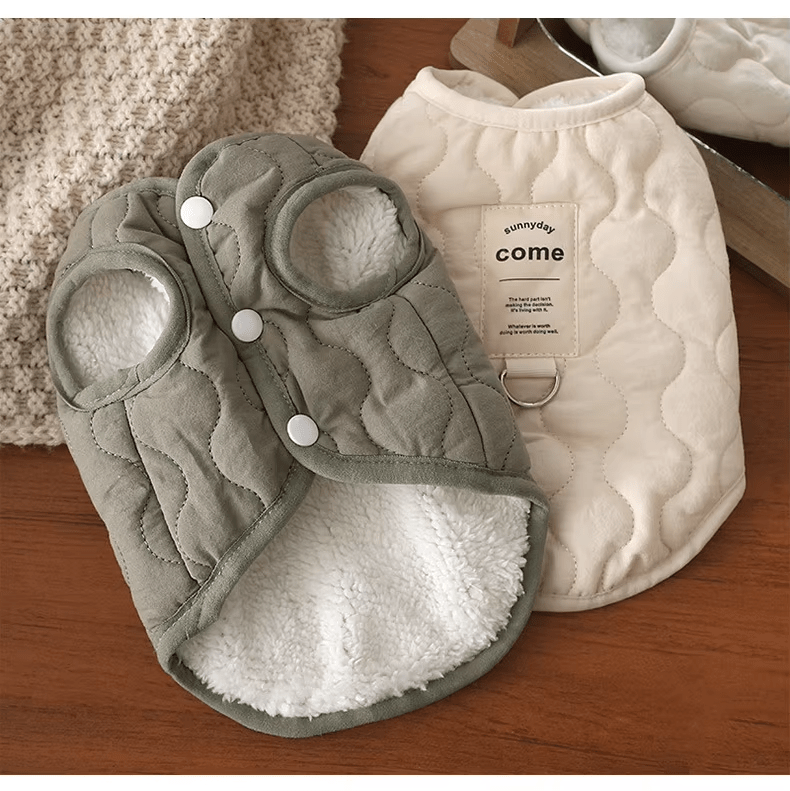 Winter Fleece - lined Cloud Vest - PawPlaza