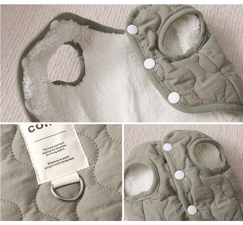 Winter Fleece - lined Cloud Vest - PawPlaza