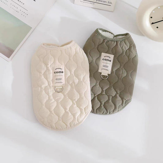 Winter Fleece - lined Cloud Vest - PawPlaza